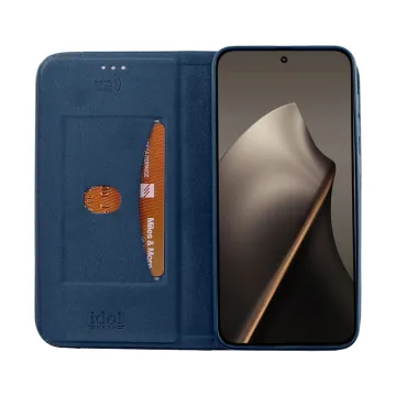 IDOL 1991 ELITE ΘΗΚΗ XIAOMI 15T 5G 6.83in ANTI-RFID BOOK STAND BLUE