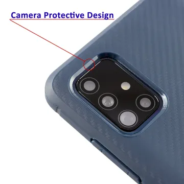VOLTE-TEL CARBON RUGGED ΘΗΚΗ SAMSUNG A02s A025 6.5in CAMERA PROTECTIVE BLUE