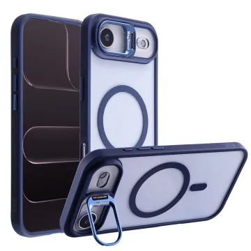 IDOL 1991 MAGSTAND CLEAR TPU ΘΗΚΗ IPHONE 17 AIR 6.5in HYPER MAGSAFE CAMERA GUARD BLUE