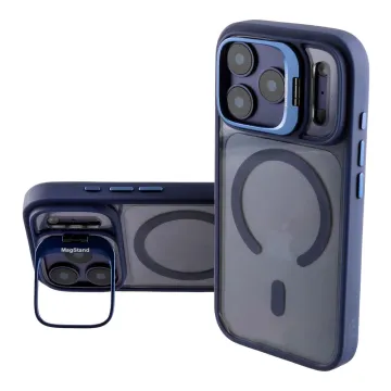 IDOL 1991 MAGSTAND CLEAR TPU ΘΗΚΗ IPHONE 17 PRO 6.3in HYPER MAGSAFE CAMERA GUARD BLUE
