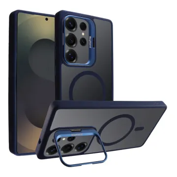 IDOL 1991 MAGSTAND CLEAR TPU ΘΗΚΗ SAMSUNG S25 ULTRA 5G S938 6.9in HYPER MAGSAFE CAMERA GUARD BLUE