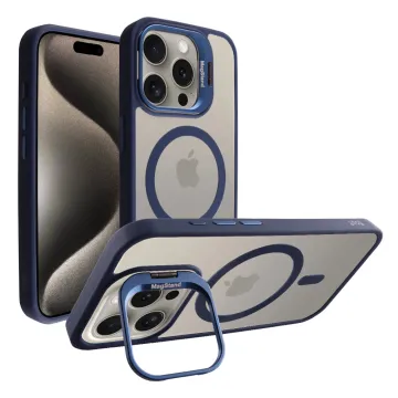 IDOL 1991 MAGSTAND CLEAR TPU ΘΗΚΗ IPHONE 15 PRO MAX 6.7in HYPER MAGSAFE CAMERA GUARD BLUE