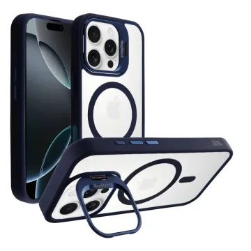 IDOL 1991 MAGSTAND CLEAR TPU ΘΗΚΗ IPHONE 16 PRO MAX 6.9in HYPER MAGSAFE CAMERA GUARD BLUE