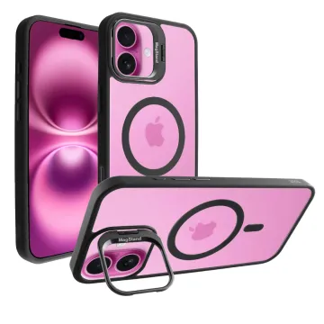 IDOL 1991 MAGSTAND CLEAR TPU ΘΗΚΗ IPHONE 16 6.1in HYPER MAGSAFE CAMERA GUARD BLACK