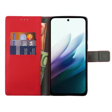 VOLTE-TEL ALLURE ΘΗΚΗ XIAOMI REDMI 15 4G GLOBAL VERSION 6.9in MAGNET BOOK STAND CLIP RED