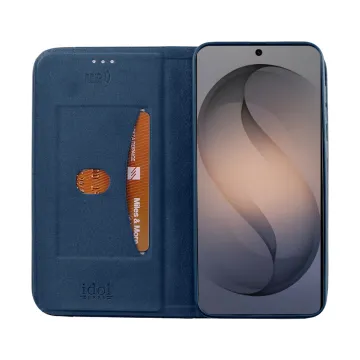 IDOL 1991 ELITE ΘΗΚΗ SAMSUNG S26 5G 6.3in ANTI-RFID BOOK STAND BLUE