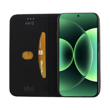 IDOL 1991 ELITE ΘΗΚΗ XIAOMI 17 PRO MAX 5G 6.9in ANTI-RFID BOOK STAND BLACK