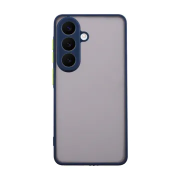 LIME HARDSHELL FUSION ΘΗΚΗ SAMSUNG S26 5G 6.3in FULL CAMERA PROTECTION BLUE WITH YELLOW KEYS