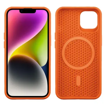 IDOL 1991 MAG AIR TPU ΘΗΚΗ IPHONE 14 6.1in MAGSAFE CAMERA GUARD ORANGE
