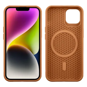 IDOL 1991 MAG AIR TPU ΘΗΚΗ IPHONE 14 6.1in MAGSAFE CAMERA GUARD BROWN
