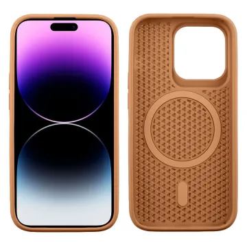 IDOL 1991 MAG AIR TPU ΘΗΚΗ IPHONE 14 PRO 6.1in MAGSAFE CAMERA GUARD BROWN