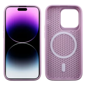 IDOL 1991 MAG AIR TPU ΘΗΚΗ IPHONE 14 PRO MAX 6.7in MAGSAFE CAMERA GUARD DARK PINK