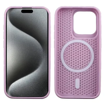 IDOL 1991 MAG AIR TPU ΘΗΚΗ IPHONE 15 PRO 6.1in MAGSAFE CAMERA GUARD PINK