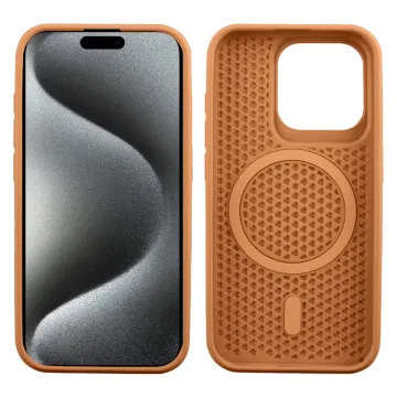 IDOL 1991 MAG AIR TPU ΘΗΚΗ IPHONE 15 PRO MAX 6.7in MAGSAFE CAMERA GUARD BROWN