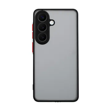 LIME HARDSHELL FUSION ΘΗΚΗ SAMSUNG S26 5G 6.3in FULL CAMERA PROTECTION BLACK WITH RED KEYS