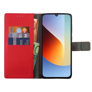 VOLTE-TEL ALLURE ΘΗΚΗ XIAOMI REDMI A7 PRO 4G 6.9in MAGNET BOOK STAND CLIP RED