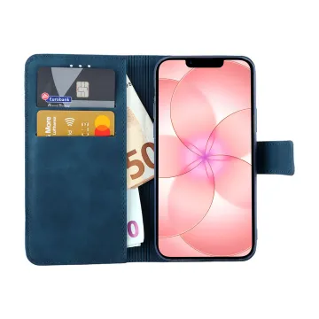 LIME ESSENTIAL ΘΗΚΗ IPHONE 17e 6.1in MAGNET BOOK STAND CLIP DARK BLUE