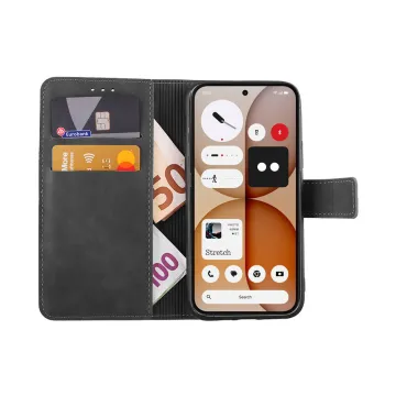 LIME ESSENTIAL ΘΗΚΗ NOTHING PHONE 4a 6.78in MAGNET BOOK STAND CLIP GREY