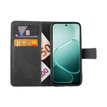 LIME ESSENTIAL ΘΗΚΗ OPPO A6 5G 6.75in MAGNET BOOK STAND CLIP GREY