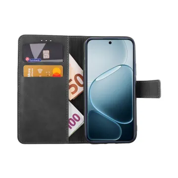 LIME ESSENTIAL ΘΗΚΗ OPPO A6 PRO 5G 6.57in MAGNET BOOK STAND CLIP GREY