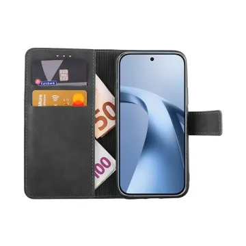 LIME ESSENTIAL ΘΗΚΗ XIAOMI 17T 5G 6.59in MAGNET BOOK STAND CLIP GREY