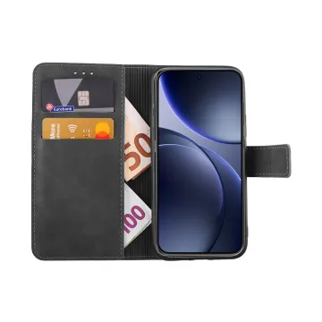 LIME ESSENTIAL ΘΗΚΗ OPPO FIND X9 5G 6.59in MAGNET BOOK STAND CLIP GREY