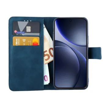 LIME ESSENTIAL ΘΗΚΗ OPPO FIND X9 5G 6.59in MAGNET BOOK STAND CLIP DARK BLUE