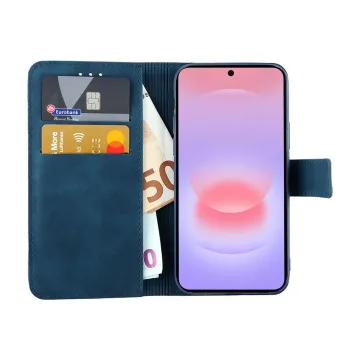 LIME ESSENTIAL ΘΗΚΗ SAMSUNG A37 5G A376 6.7in MAGNET BOOK STAND CLIP DARK BLUE