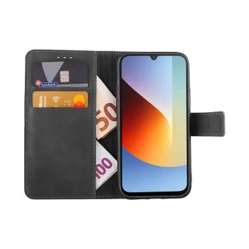 LIME ESSENTIAL ΘΗΚΗ XIAOMI REDMI A7 PRO 4G 6.9in MAGNET BOOK STAND CLIP GREY