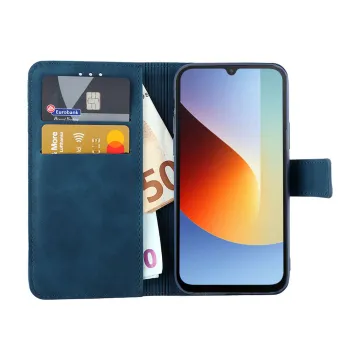 LIME ESSENTIAL ΘΗΚΗ XIAOMI REDMI A7 PRO 4G 6.9in MAGNET BOOK STAND CLIP DARK BLUE