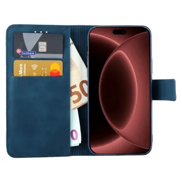 LIME ESSENTIAL ΘΗΚΗ IPHONE 18 PRO MAX 6.9in MAGNET BOOK STAND CLIP DARK BLUE
