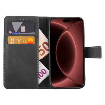 LIME ESSENTIAL ΘΗΚΗ IPHONE 18 PRO MAX 6.9in MAGNET BOOK STAND CLIP GREY