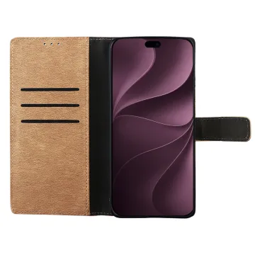 VOLTE-TEL ALLURE ΘΗΚΗ IPHONE 18 PRO 6.3in MAGNET BOOK STAND CLIP GOLD
