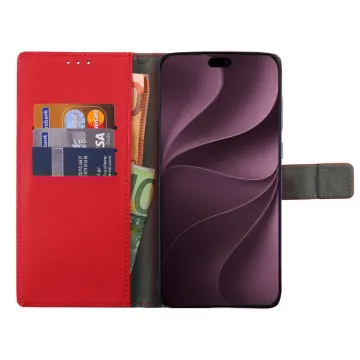 VOLTE-TEL ALLURE ΘΗΚΗ IPHONE 18 PRO 6.3in MAGNET BOOK STAND CLIP RED
