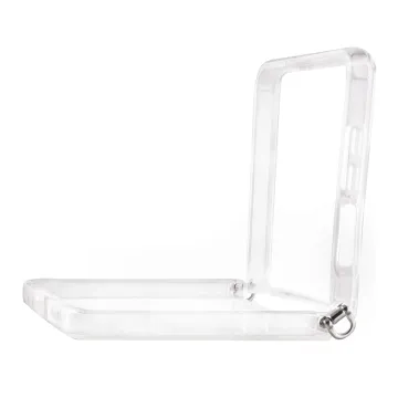 IDOL 1991 ANTISHOCK AIR TPU ΘΗΚΗ SAMSUNG Z FLIP 8 5G F776 6.9in WITH METAL BOND CAMERA GUARD ΔΙΑΦΑΝΗ