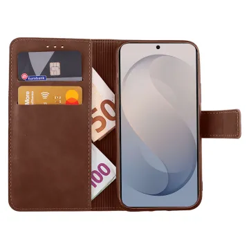 LIME ESSENTIAL ΘΗΚΗ SAMSUNG S26 FE 5G S741 6.7in MAGNET BOOK STAND CLIP CHESTNUT BROWN