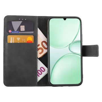 LIME ESSENTIAL ΘΗΚΗ REALME P4 LITE 5G 6.8in MAGNET BOOK STAND CLIP GREY