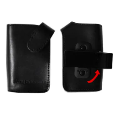 VOLTE-TEL ΘΗΚΗ SONY ERICSSON Zylo/X10 mini ΟΡΙΖΟΝΤΙΑ ΔΕΡΜΑΤΙΝΗ ΠΕΡΙΣΤΡΕΦΟΜΕΝΟ CLIP