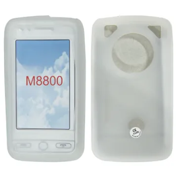 VOLTE-TEL ΘΗΚΗ SAMSUNG M8800 PIXON ΣΙΛΙΚΟΝΗΣ WHITE
