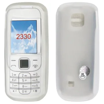 VOLTE-TEL ΘΗΚΗ NOKIA 2330 classic ΣΙΛΙΚΟΝΗΣ WHITE