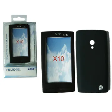 VOLTE-TEL ΘΗΚΗ SONY ERICSSON X10 xperia ΣΙΛΙΚΟΝΗΣ BLACK