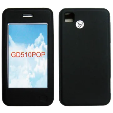 VOLTE-TEL ΘΗΚΗ LG POP GD510 ΣΙΛΙΚΟΝΗΣ BLACK
