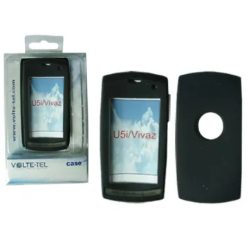 VOLTE-TEL ΘΗΚΗ SONY ERICSSON U5i VIVAZ ΣΙΛΙΚΟΝΗΣ BLACK