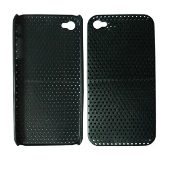 VOLTE-TEL ΘΗΚΗ IPHONE 4G/4S FACEPLATE HARD AIR MESH V010 BLACK