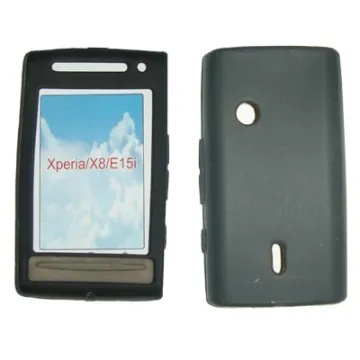VOLTE-TEL ΘΗΚΗ SONY X8 XPERIA ΣΙΛΙΚΟΝΗΣ BLACK