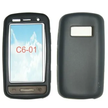VOLTE-TEL ΘΗΚΗ NOKIA C6-01 ΣΙΛΙΚΟΝΗΣ BLACK