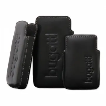 BUGATTI ΘΗΚΗ ΠΟΥΓΚΙ SONY ERICSSON W20/XP MINI LEATHER BASIC BLACKBUGATTI