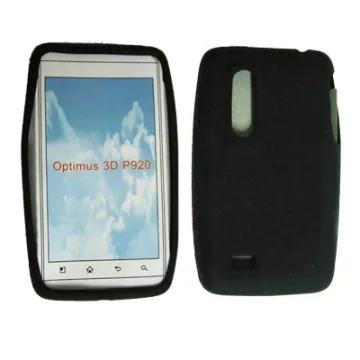 VOLTE-TEL ΘΗΚΗ LG OPTIMUS 3D P920 ΣΙΛΙΚΟΝΗΣ BLACK