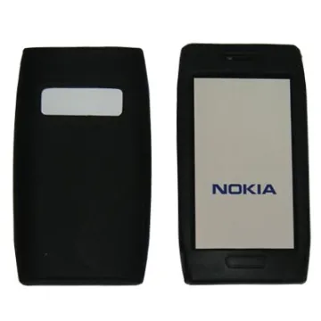 VOLTE-TEL ΘΗΚΗ NOKIA X7 ΣΙΛΙΚΟΝΗΣ BLACK