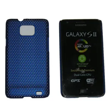 VOLTE-TEL ΘΗΚΗ SAMSUNG I9100 FACEPLATE HARD AIR MESH V012 BLUE